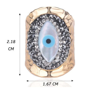 CrystalDust Ultimate Eye Ring