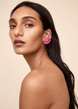 Load image into Gallery viewer, CrystalDust Amarena Pink Lune Earcuff
