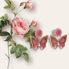 Load image into Gallery viewer, CrystalDust Pink Butterflies
